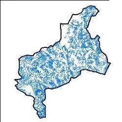 دانلود شیپ فایل آبراهه های استان یزد