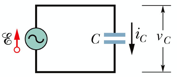 پاورپوینت خازن در جریان متناوب